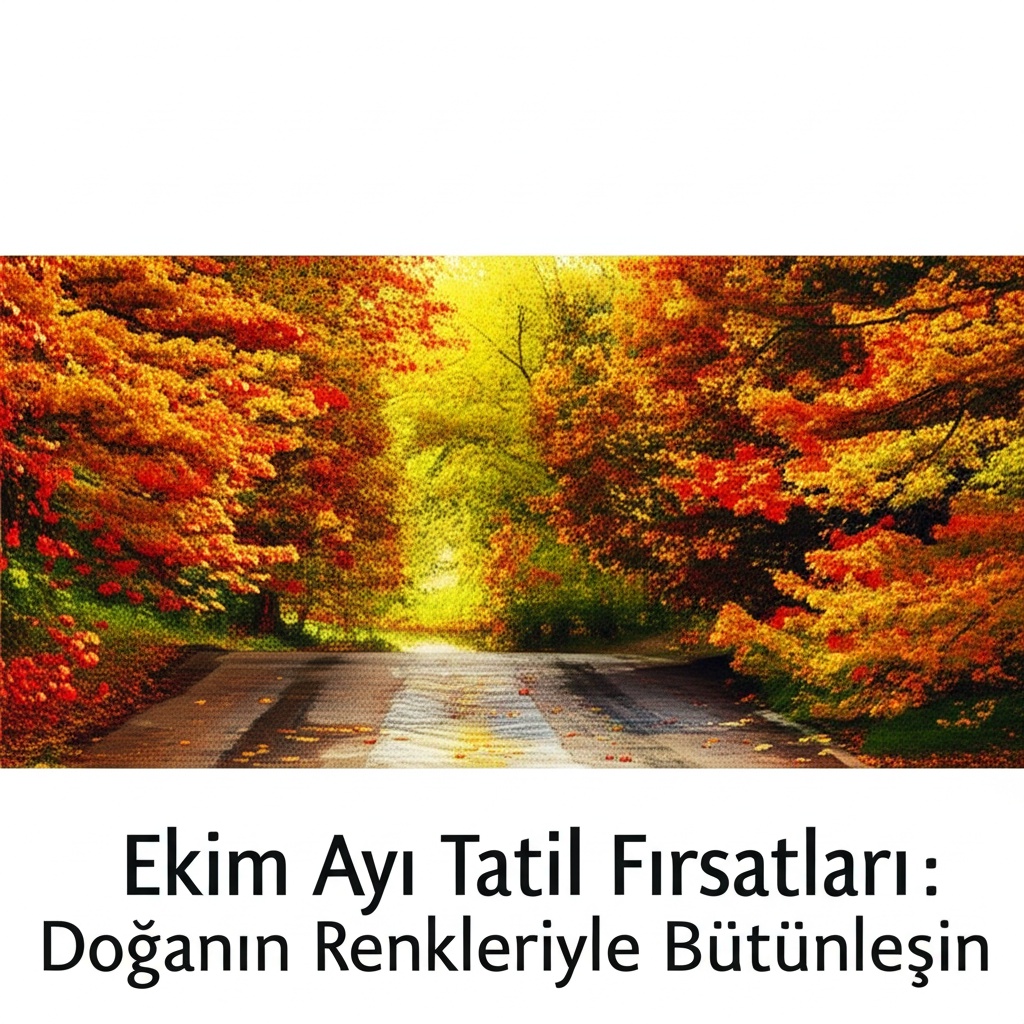 Ekim Ayı Tatil Fırsatları: Doğanın Renkleriyle Bütünleşin
