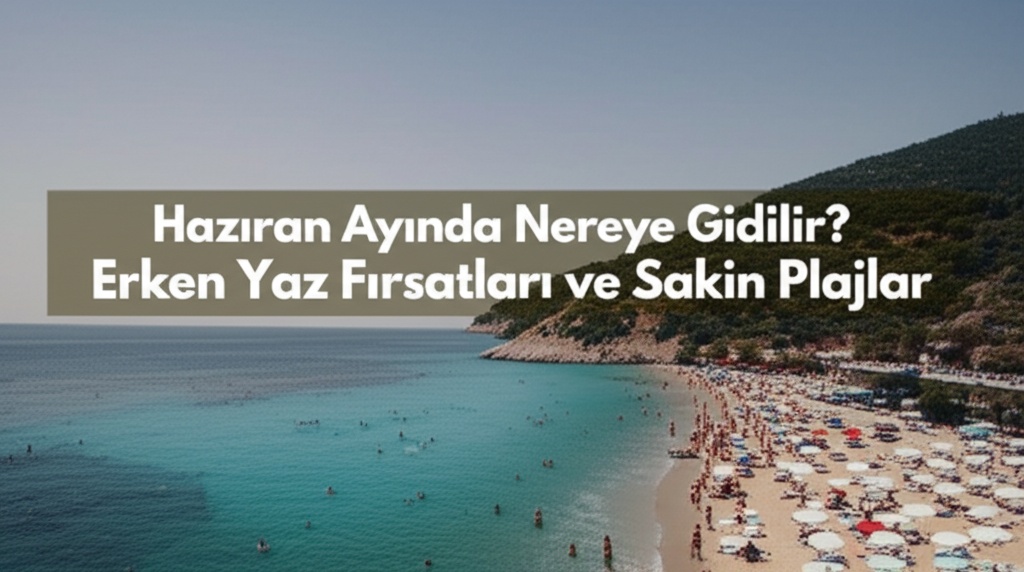 Haziran Ayında Nereye Gidilir? Erken Yaz Fırsatları ve Sakin Plajlar