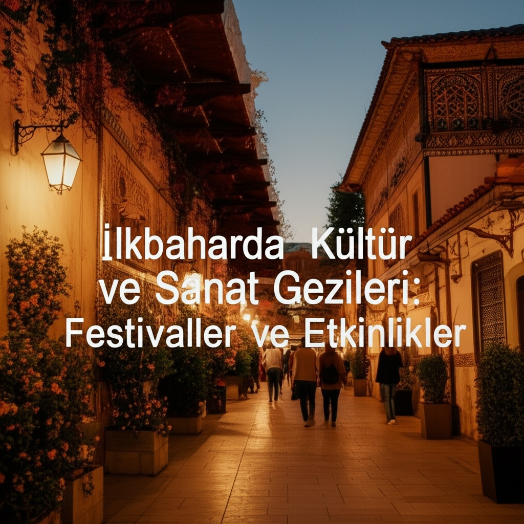 İlkbaharda Kültür ve Sanat Gezileri: Festivaller ve Etkinlikler