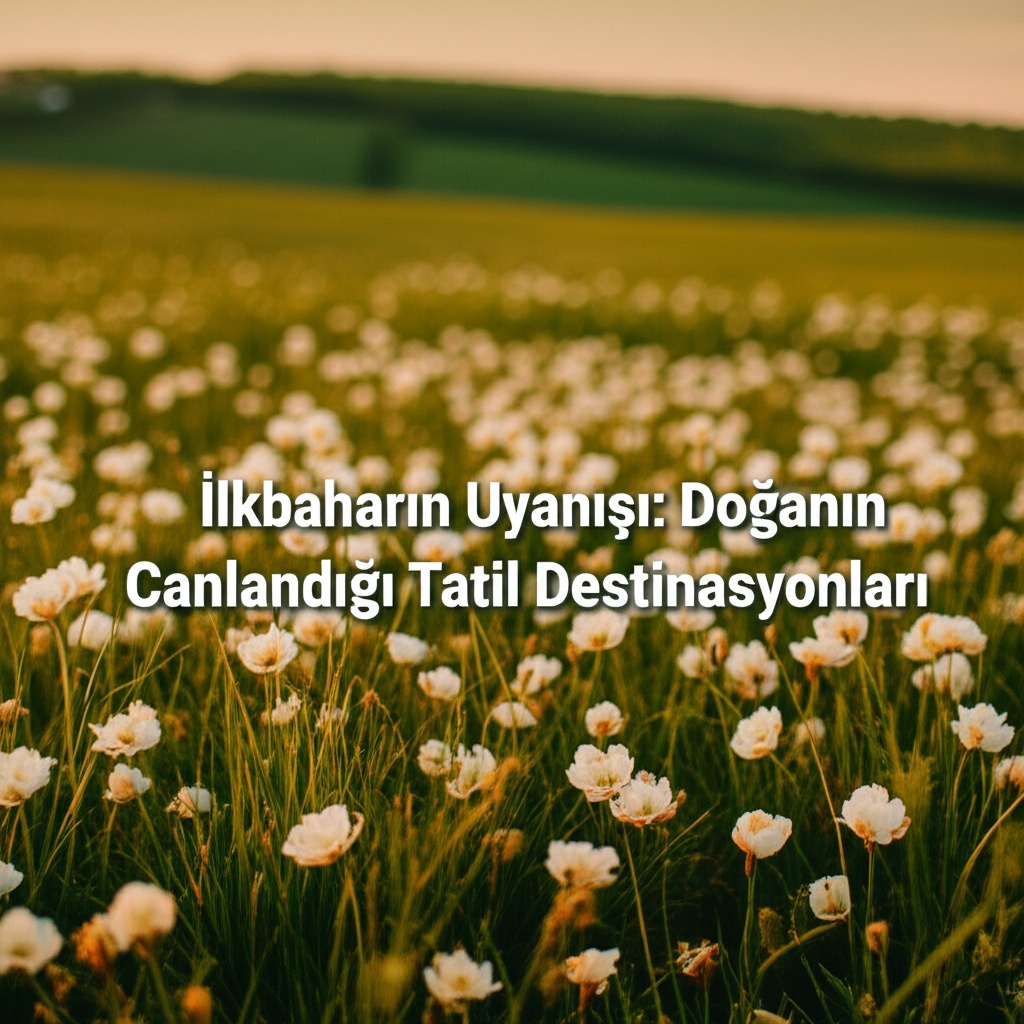 İlkbaharın Uyanışı: Doğanın Canlandığı Tatil Destinasyonları