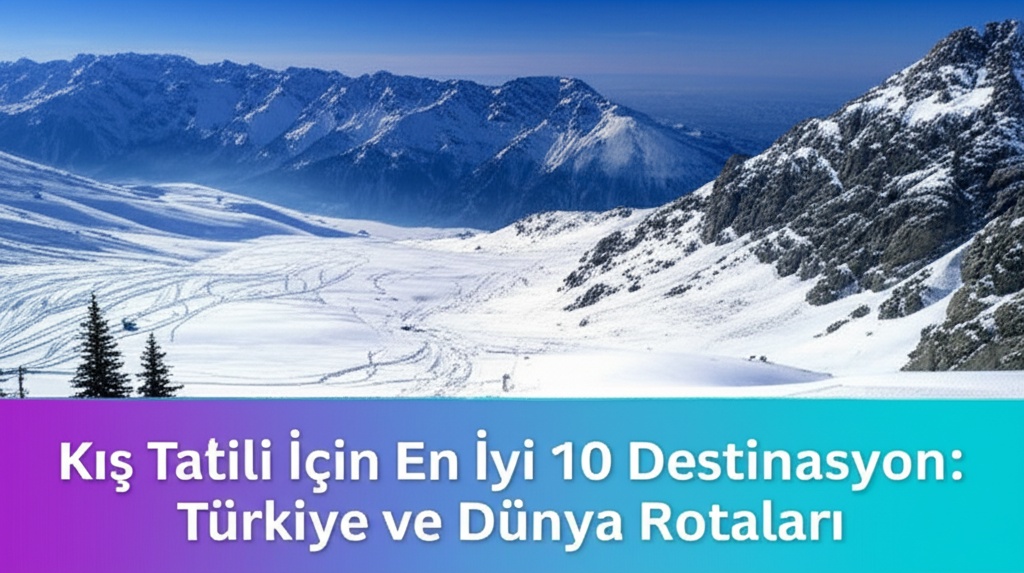 Kış Tatili İçin En İyi 10 Destinasyon: Türkiye ve Dünya Rotaları