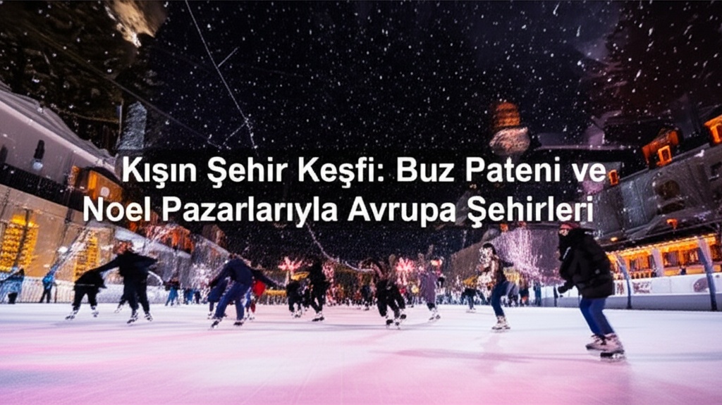 Kışın Şehir Keşfi: Buz Pateni ve Noel Pazarlarıyla Avrupa Şehirleri