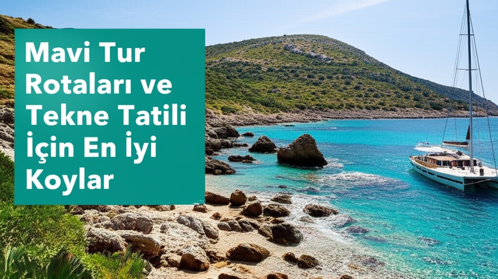 Mavi Tur Rotaları ve Tekne Tatili İçin En İyi Koylar