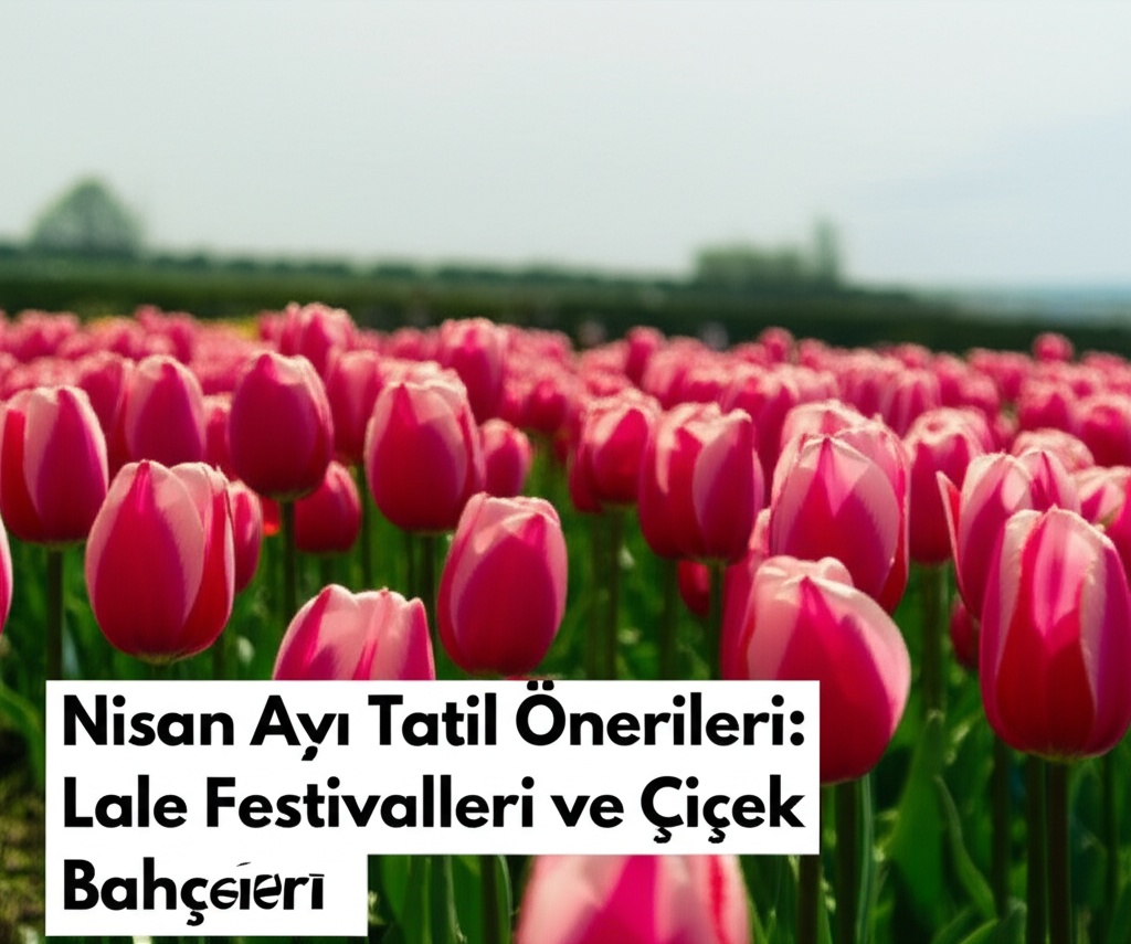 Nisan Ayı Tatil Önerileri: Lale Festivalleri ve Çiçek Bahçeleri