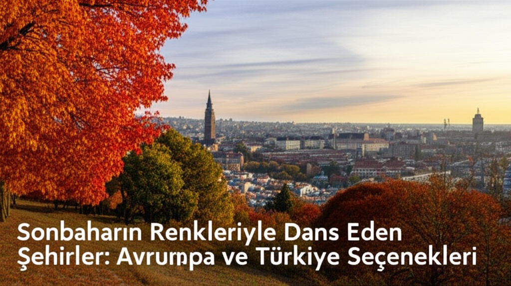 Sonbaharın Renkleriyle Dans Eden Şehirler: Avrupa ve Türkiye Seçenekleri