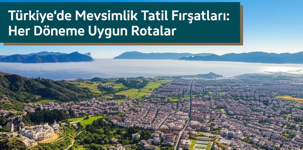 Türkiye’de Mevsimlik Tatil Fırsatları: Her Döneme Uygun Rotalar