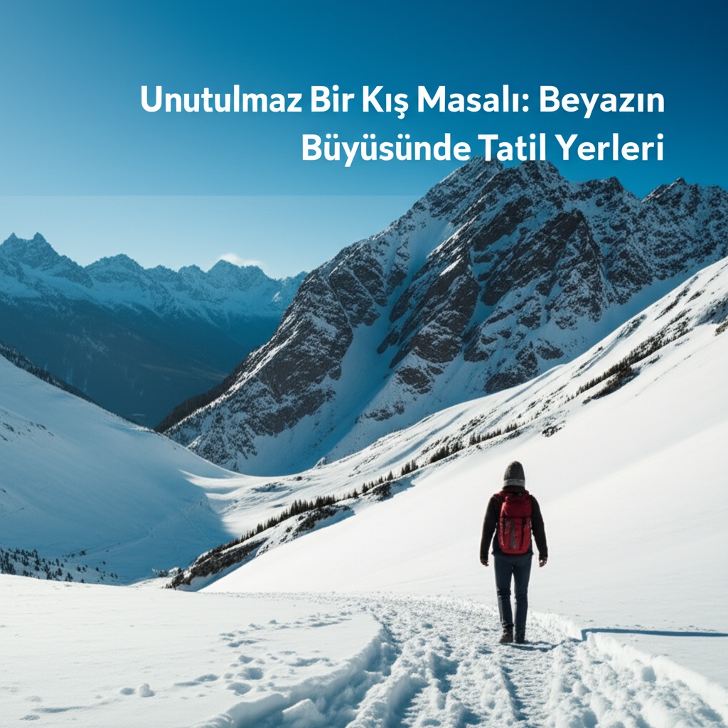 Unutulmaz Bir Kış Masalı: Beyazın Büyüsünde Tatil Yerleri